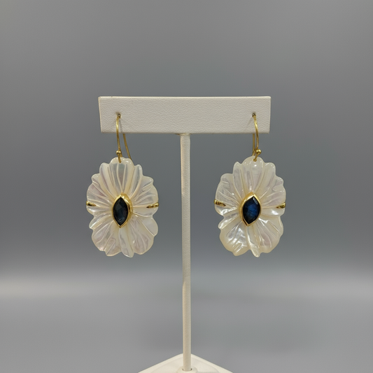 MOTHER OF PEARL EARRINGS