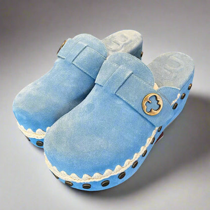 SUEDE CLOG