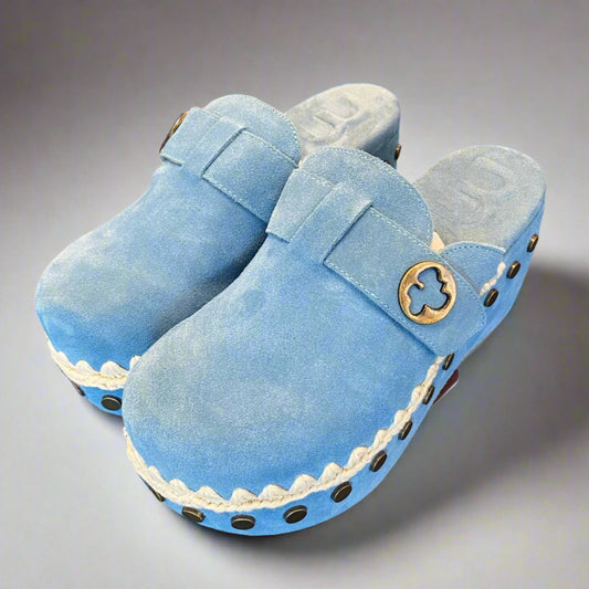 SUEDE CLOG