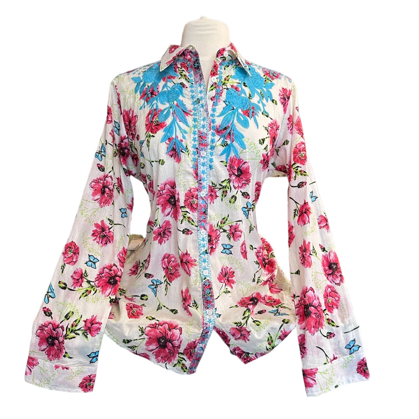 VINTAGE FLOWERS SHIRT