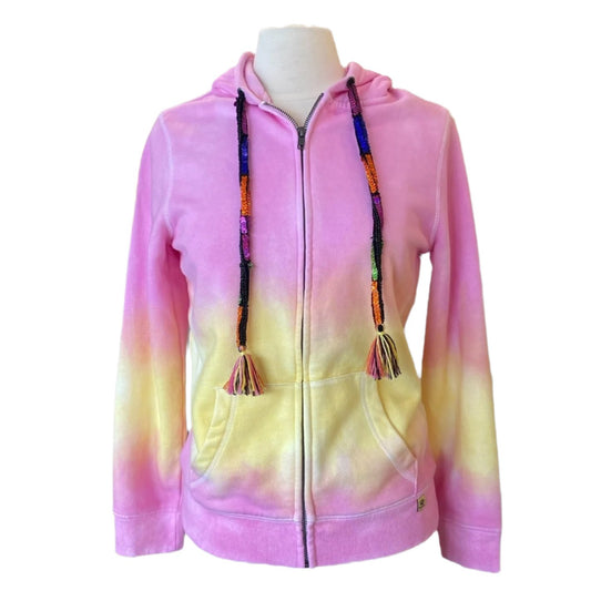 SORBETTO ZIP HOODIE W SEQUIN CORD