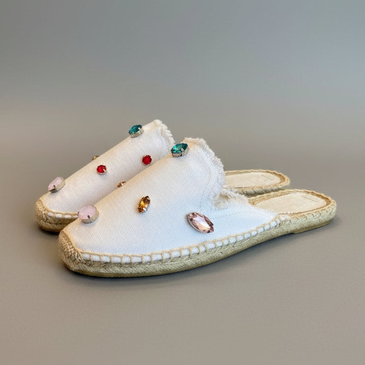 RHINESTONE ESPADRILLES