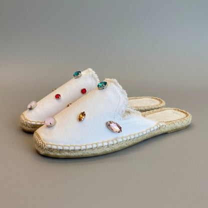 RHINESTONE ESPADRILLES