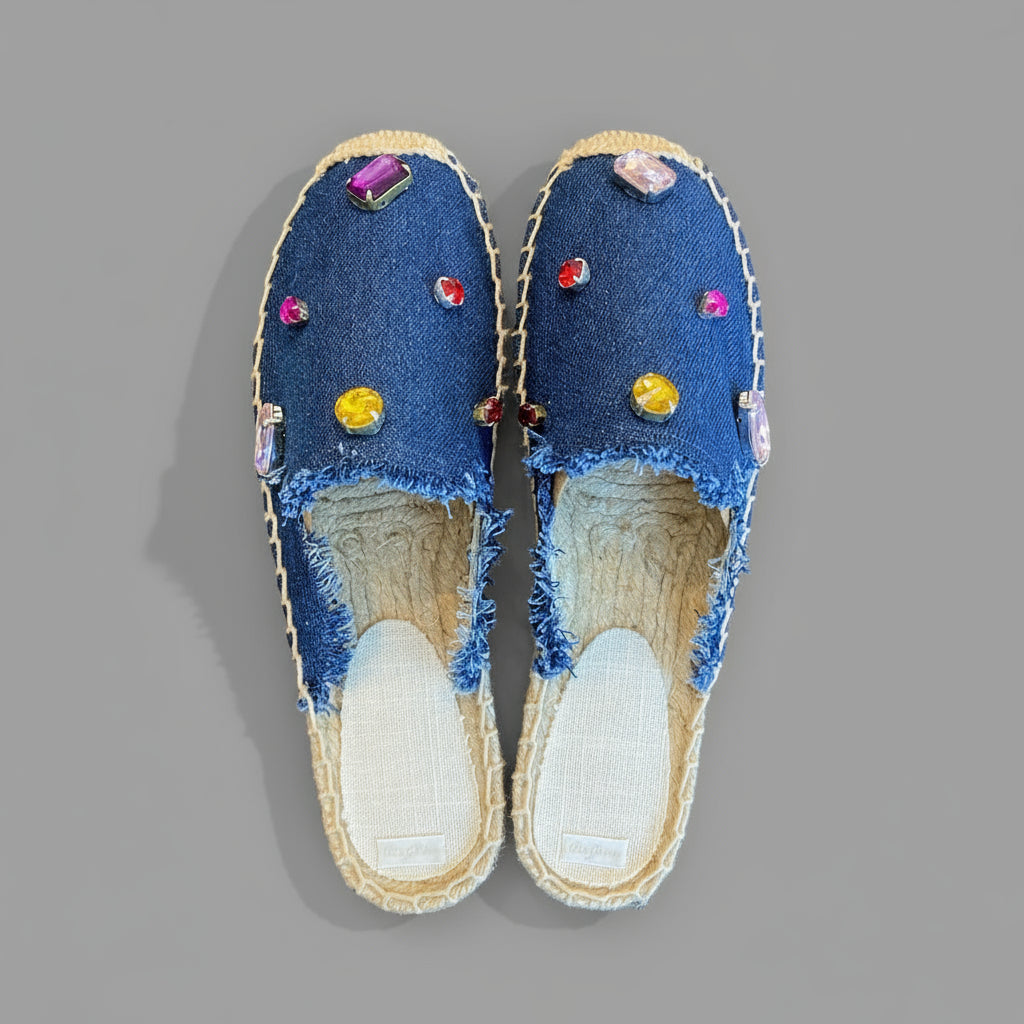 RHINESTONE ESPADRILLES