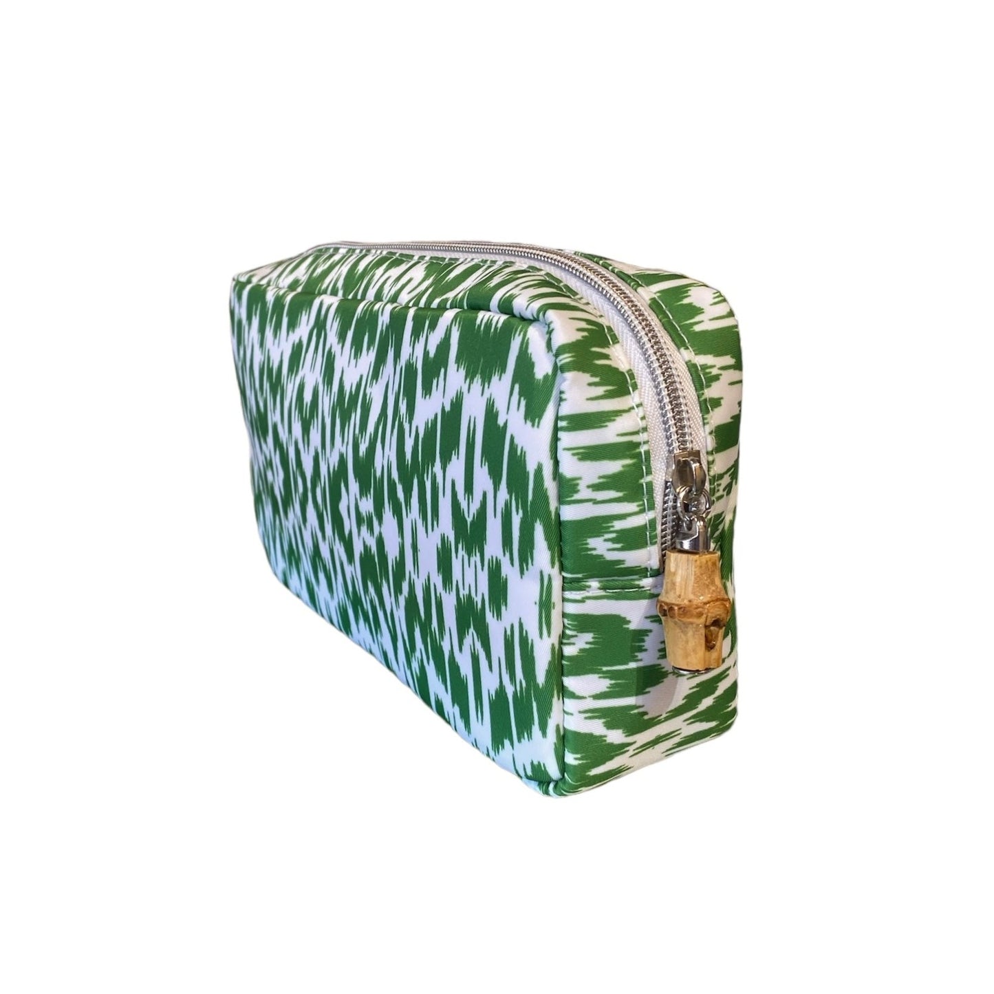 GLAM IKAT TWILL COSMETIC BAG-GLAM IKAT TW