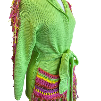 PONCHO ITALIANO LIME