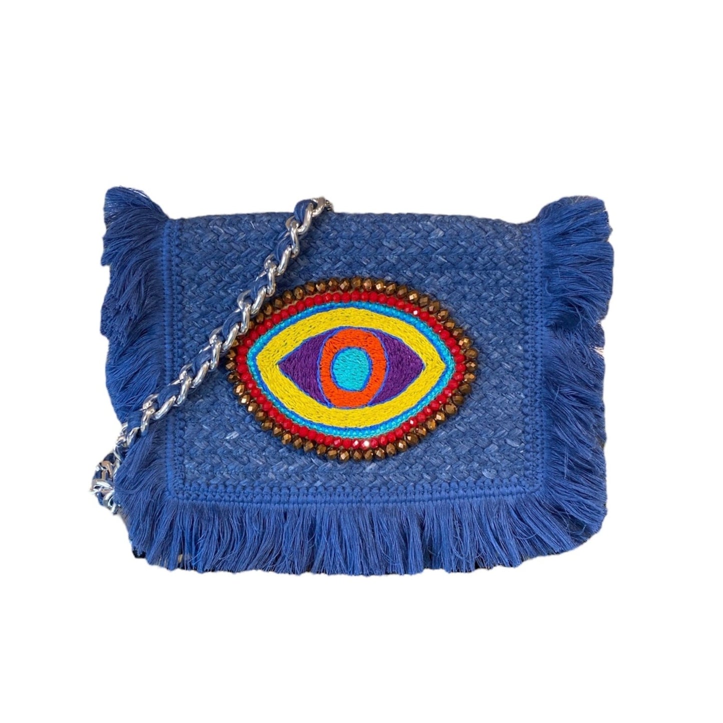 LUNA BLUE CLUTCH