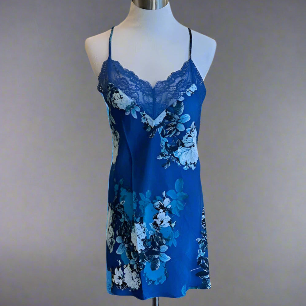 EVE BLUE CHEMISE