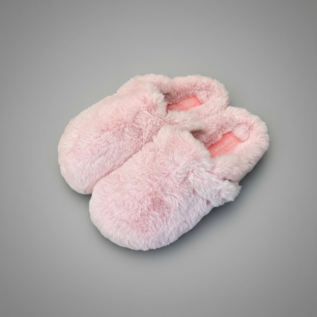 FAUX FUR SLIDES