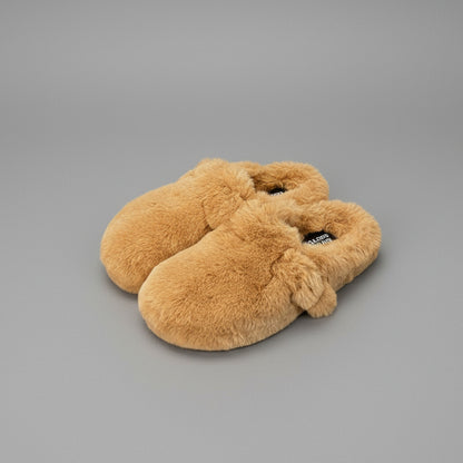 FAUX FUR SLIDES