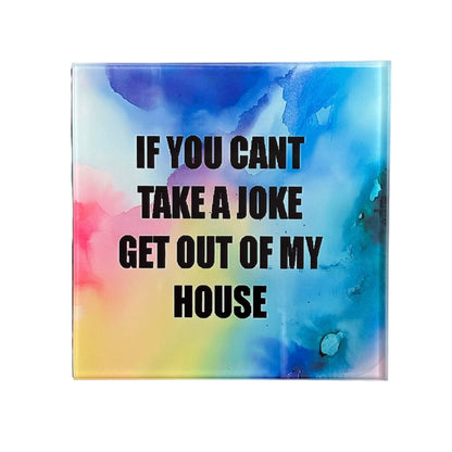 SAY WHAT U MEAN COASTER SET