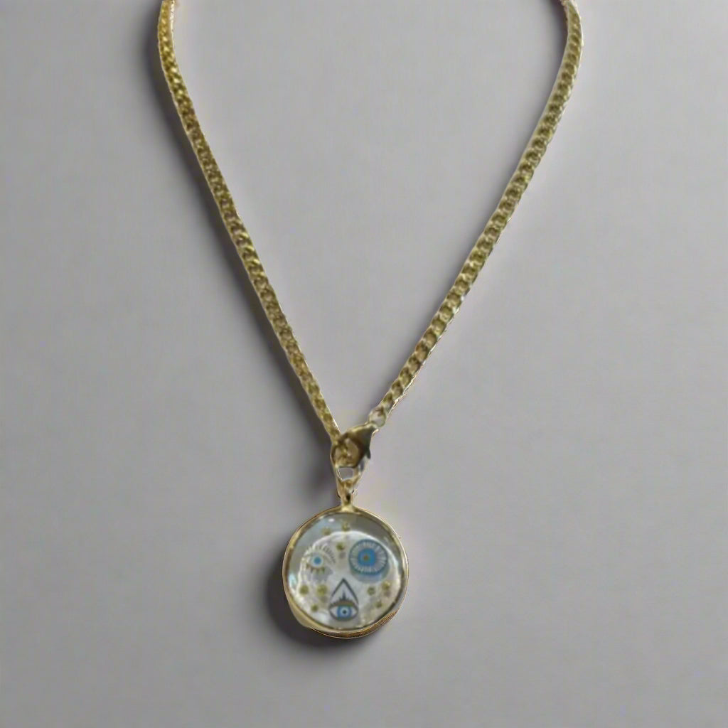 EVIL EYE PENDANT NECKLACE