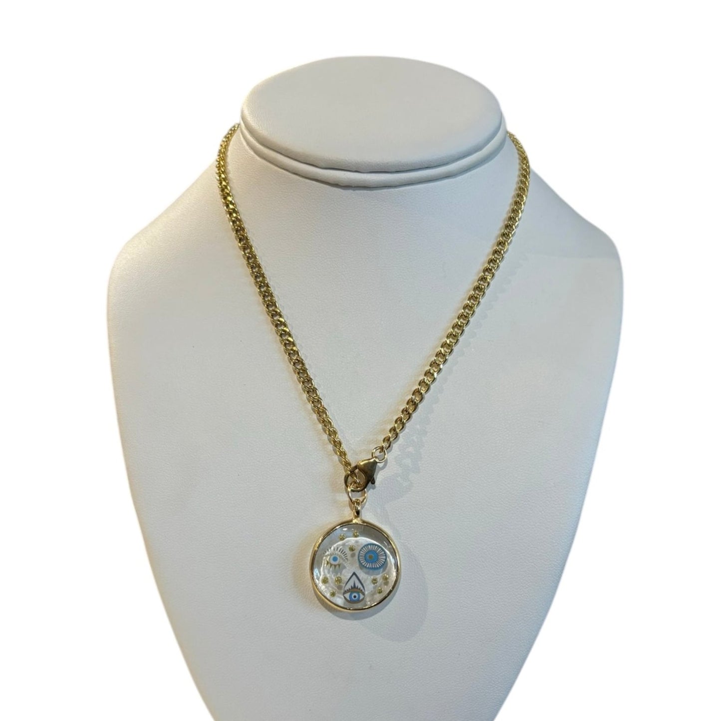 EVIL EYE PENDANT NECKLACE