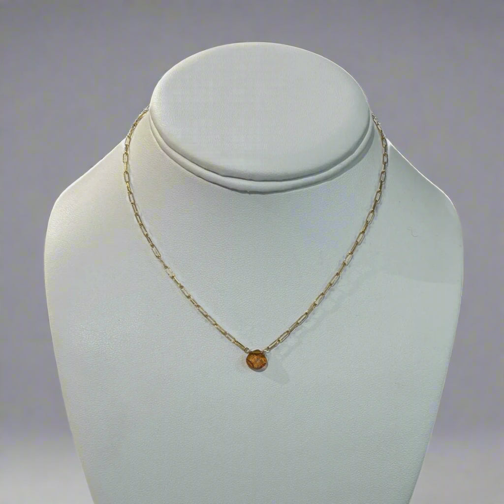 SINGLE STONE NECKLACE