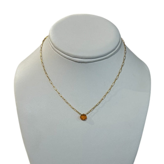 SINGLE STONE NECKLACE