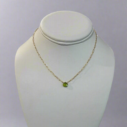 SINGLE STONE NECKLACE