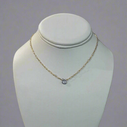 SINGLE STONE NECKLACE