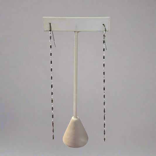 STERLING SILVER HOOK EARRING