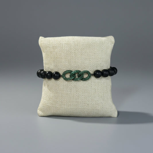 SILVERPLATE LAVA BRACELET