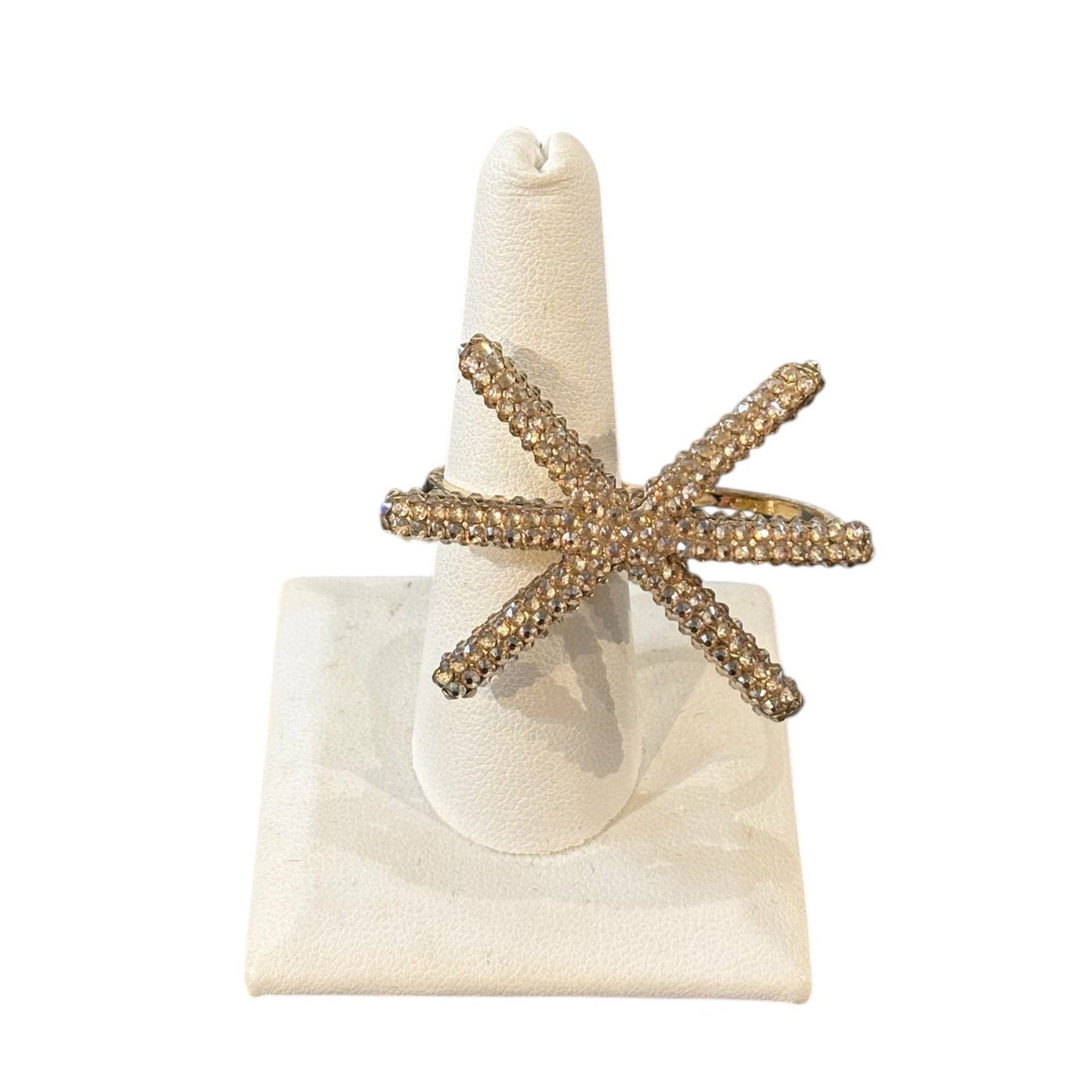 PAVE STAR RING