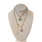 EVIL EYE AMAZONITE AMETHYST NEC