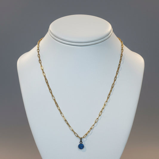 DIAMOND SMALL ROUND NECKLACE