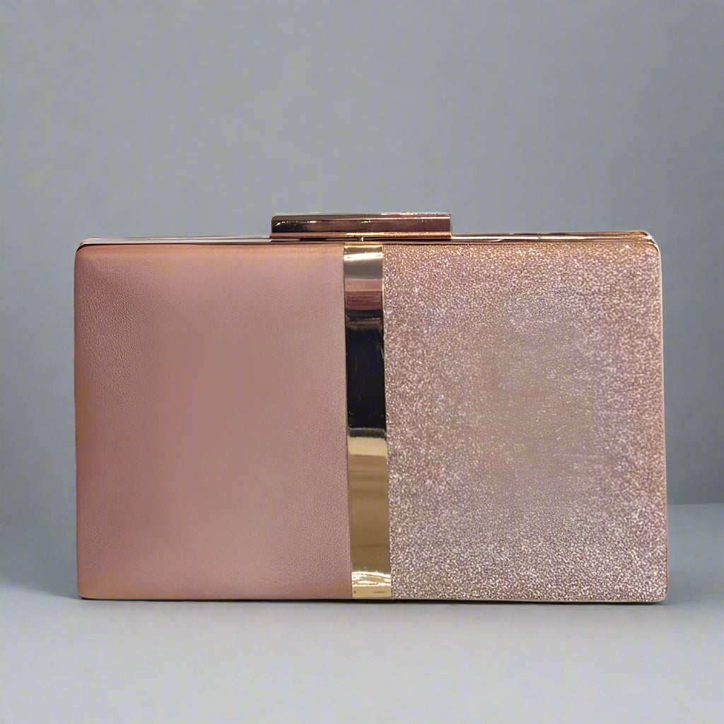 SOFT NAPPA GLITTER BAG