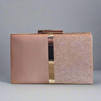 SOFT NAPPA GLITTER BAG