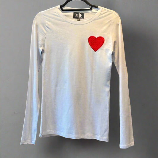 HEART LONG SLEEVE TEE