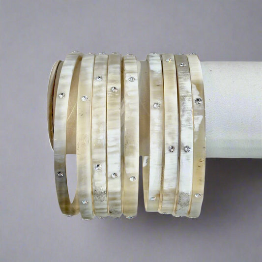 HORN MINI BANGLE (2) SWAROVSKI-BRACELET