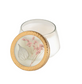 APRICOT ROSE PRESSED FLORAL CANDLE MEDIUM