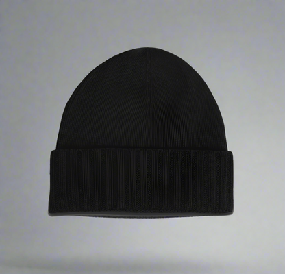 CASHMERE CUFF SLOUCHY BEANIE