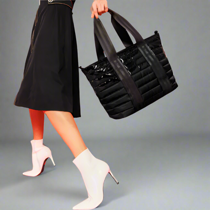 JR WINGMAN TOTE BAG BLACK