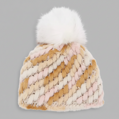 MULTI FAUX FUR HAT