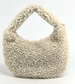 PLUSH TEDDY HOBO BAG