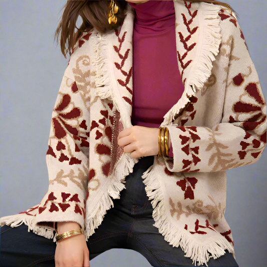 CHARLIE JACQUARD SWEATER