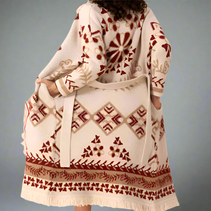 ANAIS MIDI JACQUARD SWEATER