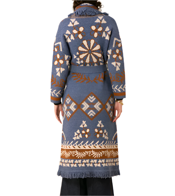 ANAIS MIDI JACQUARD SWEATER