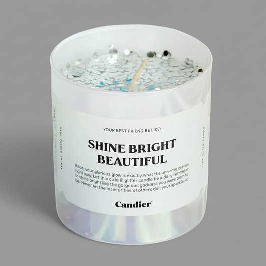 SHINE BRIGHT BEAUTIFUL CANDLE