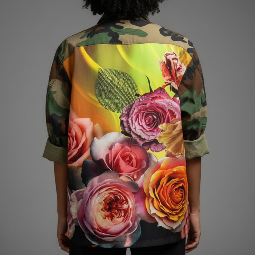 SUMMER GRAPHIC CAMO JACKET