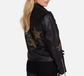 POSEY- MOTORCYCLE JACKET- GOLD CRYSTAL MULTI STARS