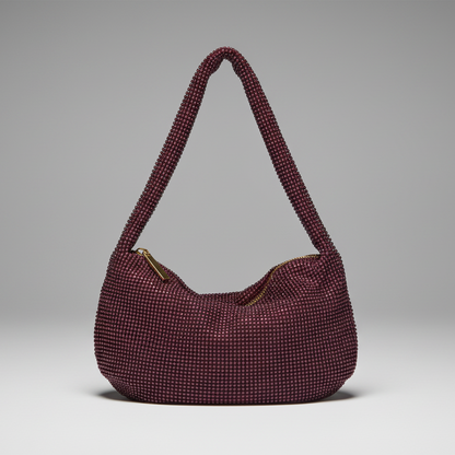 FARRAH CRYSTAL HOBO BAG