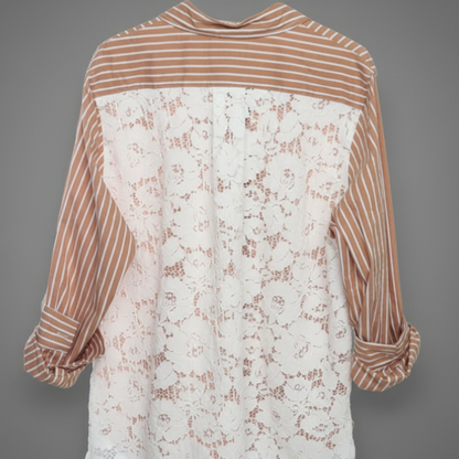 SELENA LACE BACK SHIRT