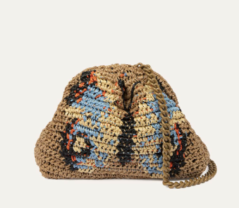 VANESSA BUTTERFLY MINI GAME CROCHET CLUTCH