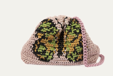 VANESSA BUTTERFLY MINI GAME CROCHET CLUTCH