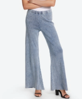 OMMIN RIB FLARED PANT