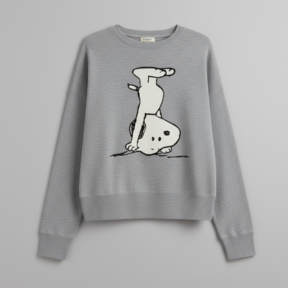 SNOOPY HANDSTAND SWEATER