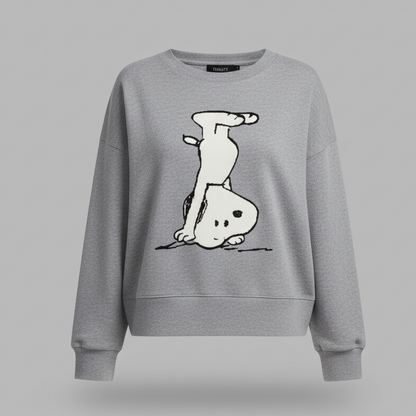 SNOOPY HANDSTAND SWEATER