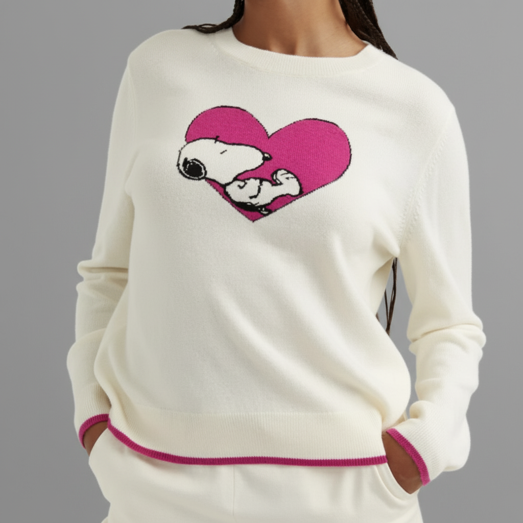 SNOOPY LOVE SWEATER