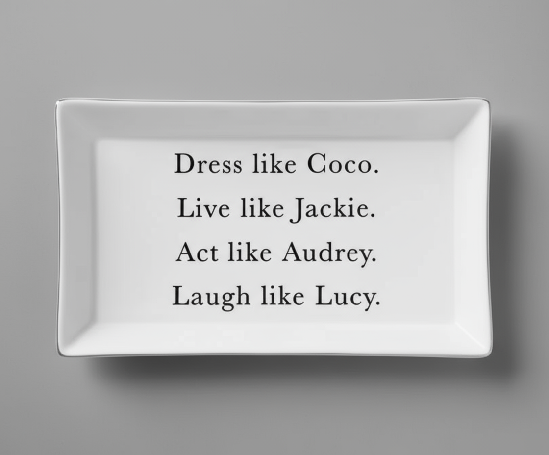 CERAMIC CATCHALL TRAY